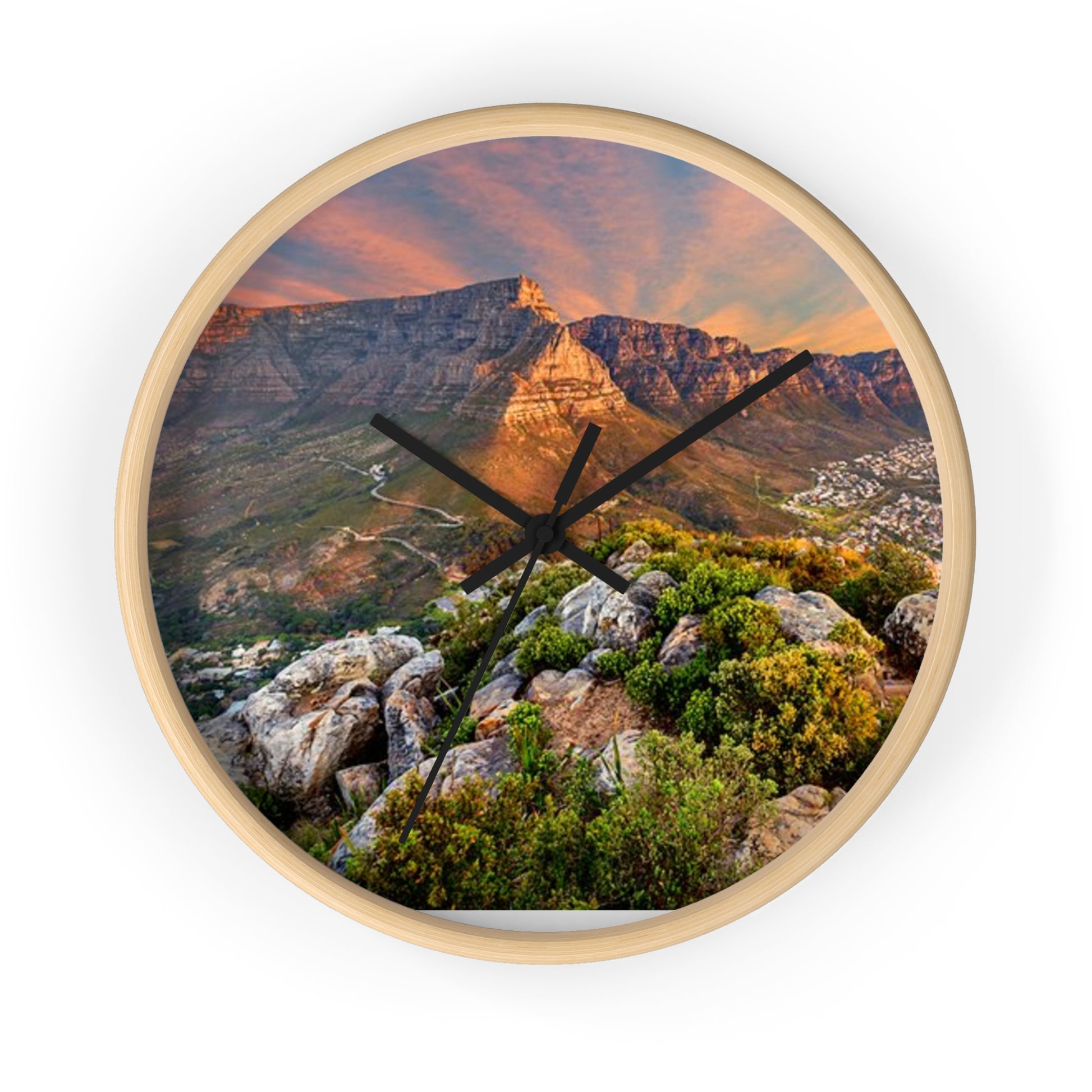 🕰️ Cape Town View Wall Clock