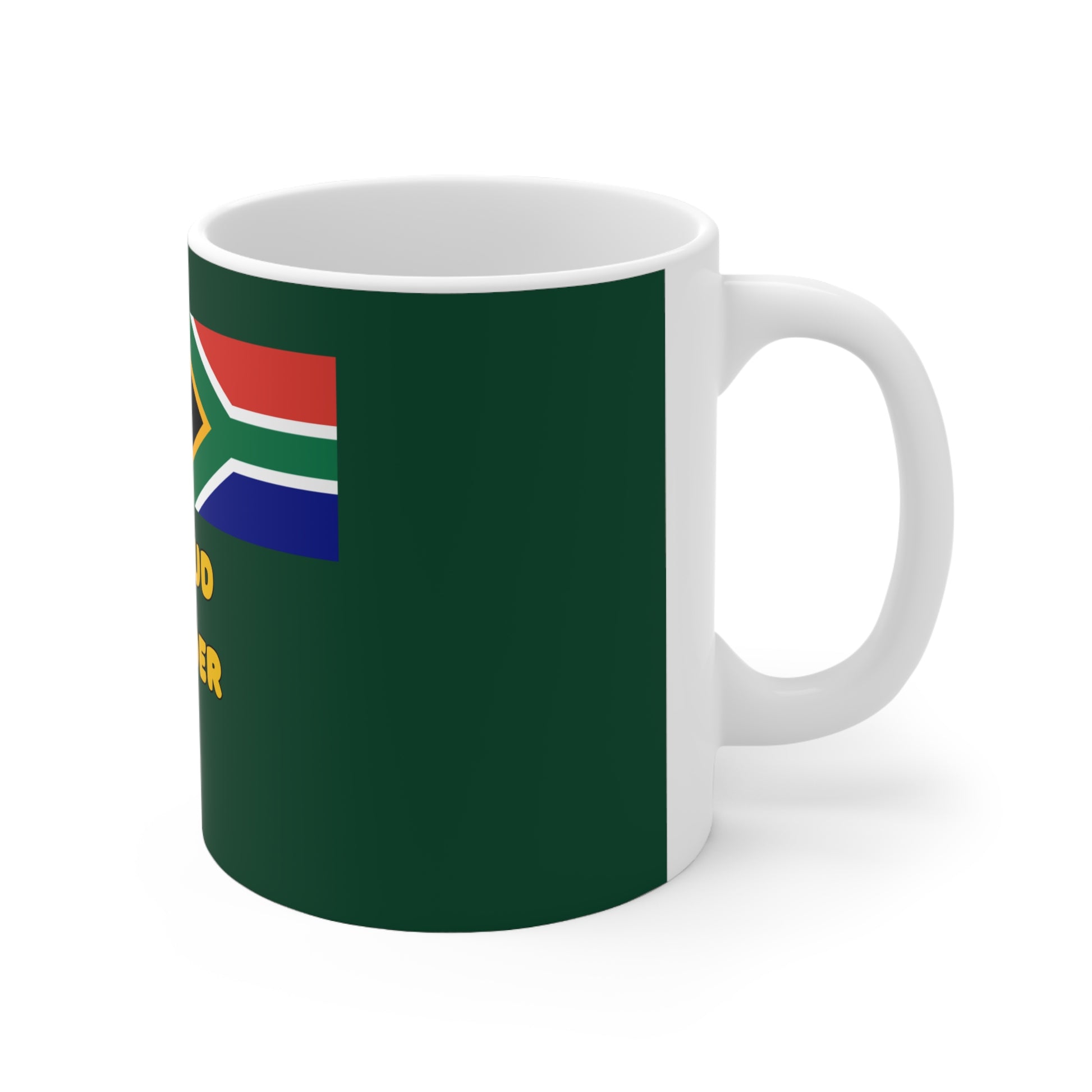 “OZBOER” Green Coffee Mug – Saffa Roots, Aussie Soil