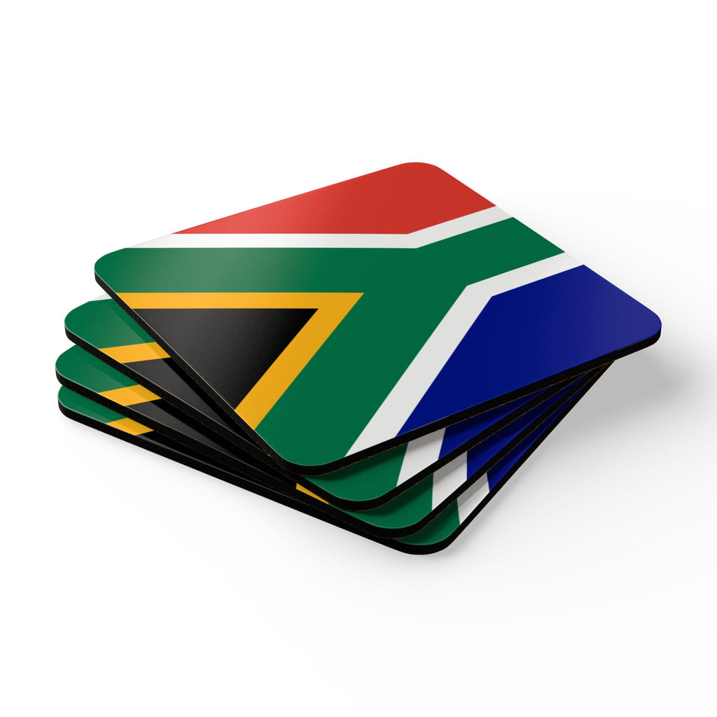 LEKKA Coaster Set – Sips with the Saffa Flag 🇿🇦
