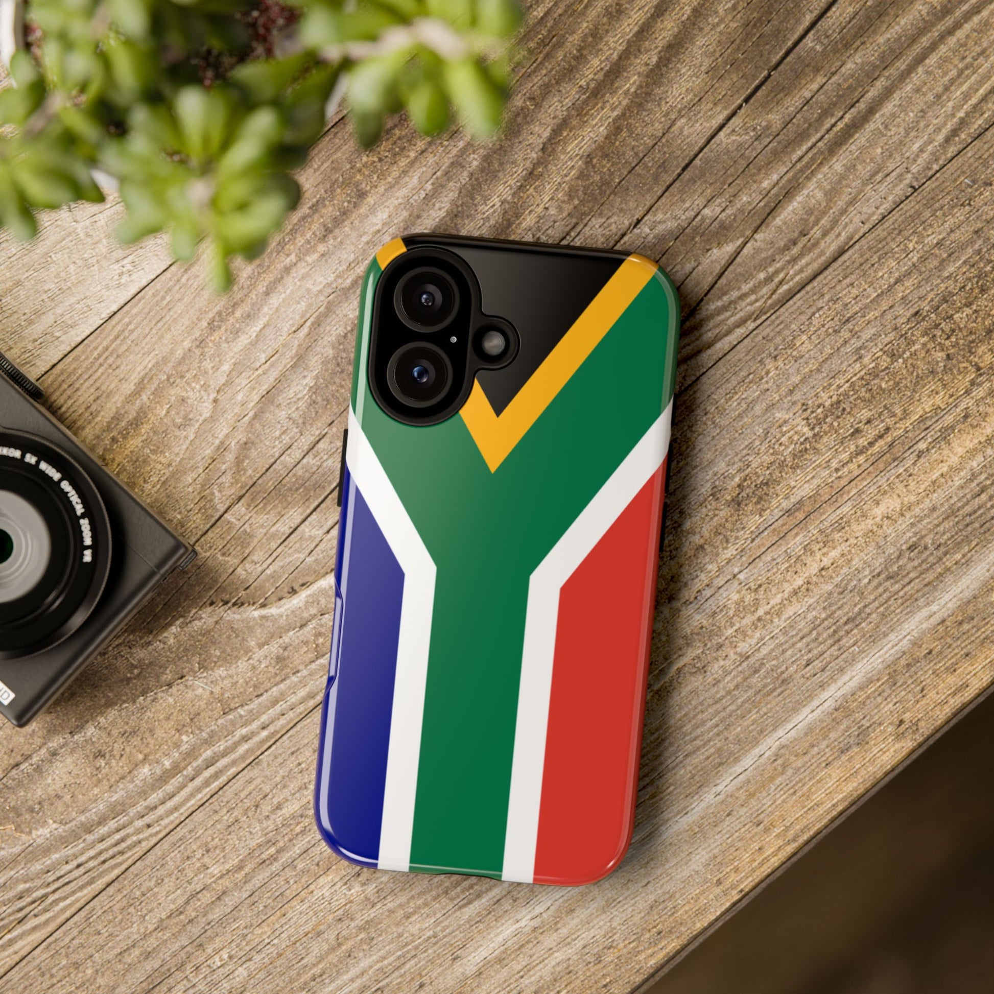 South African Flag Phone Case – Proudly Saffa, Fully Protected