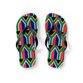 Flip Flops - South African Flag Design