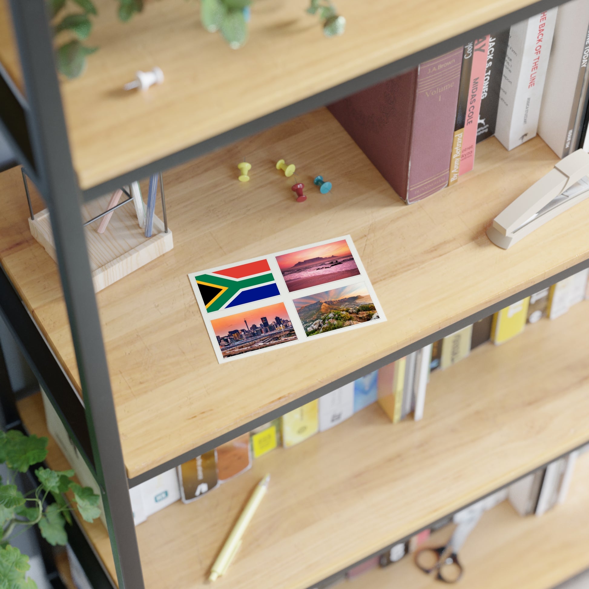 LEKKA Sticker Sheet – South Africa in 4 Frame