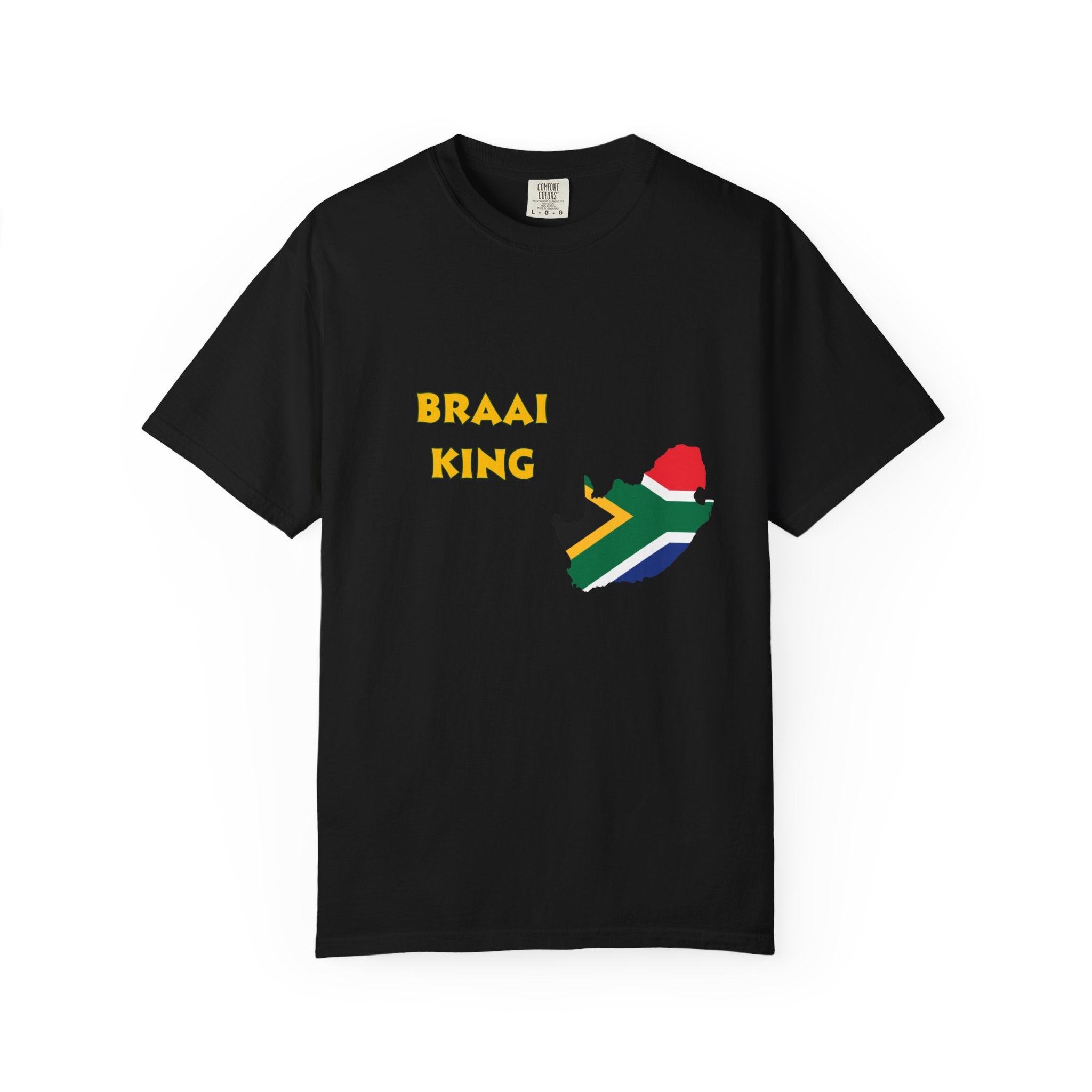 👑🔥 “Braai King” Saffa Tee – Rule the Fire, Rule the Day