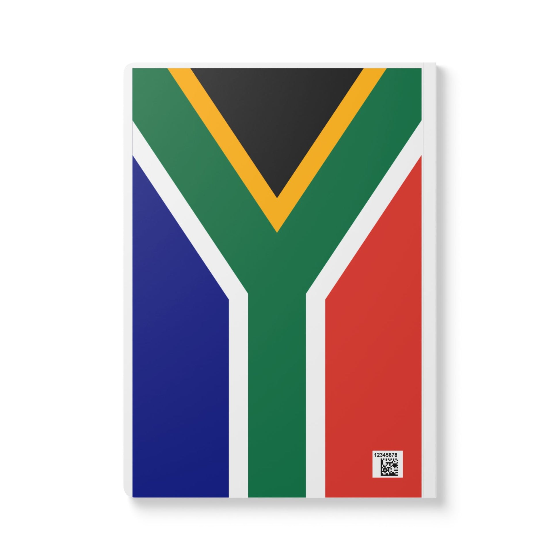 Softcover Journal - South African Flag Inside Prints Notebook
