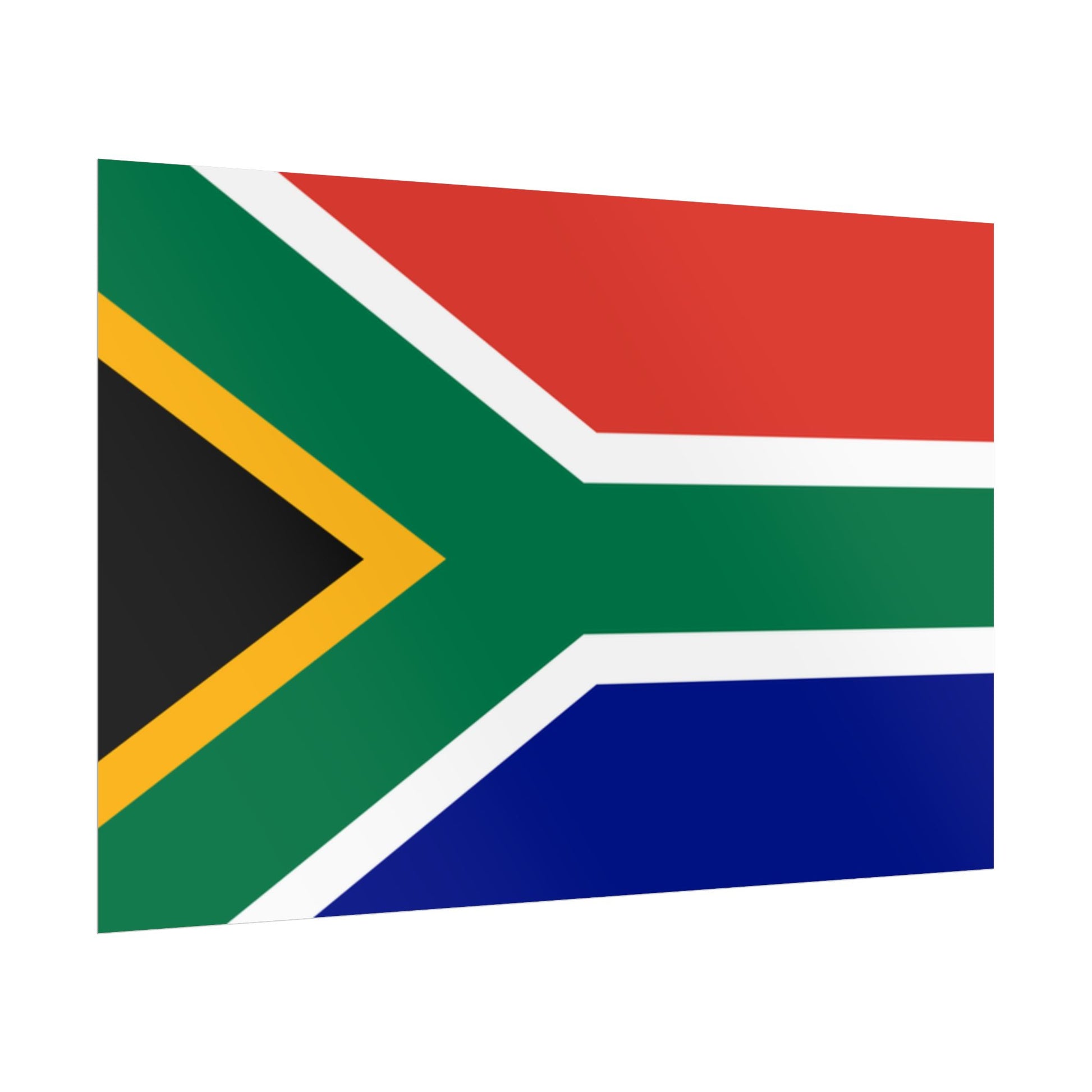 South African Flag Poster (Rolled Print)