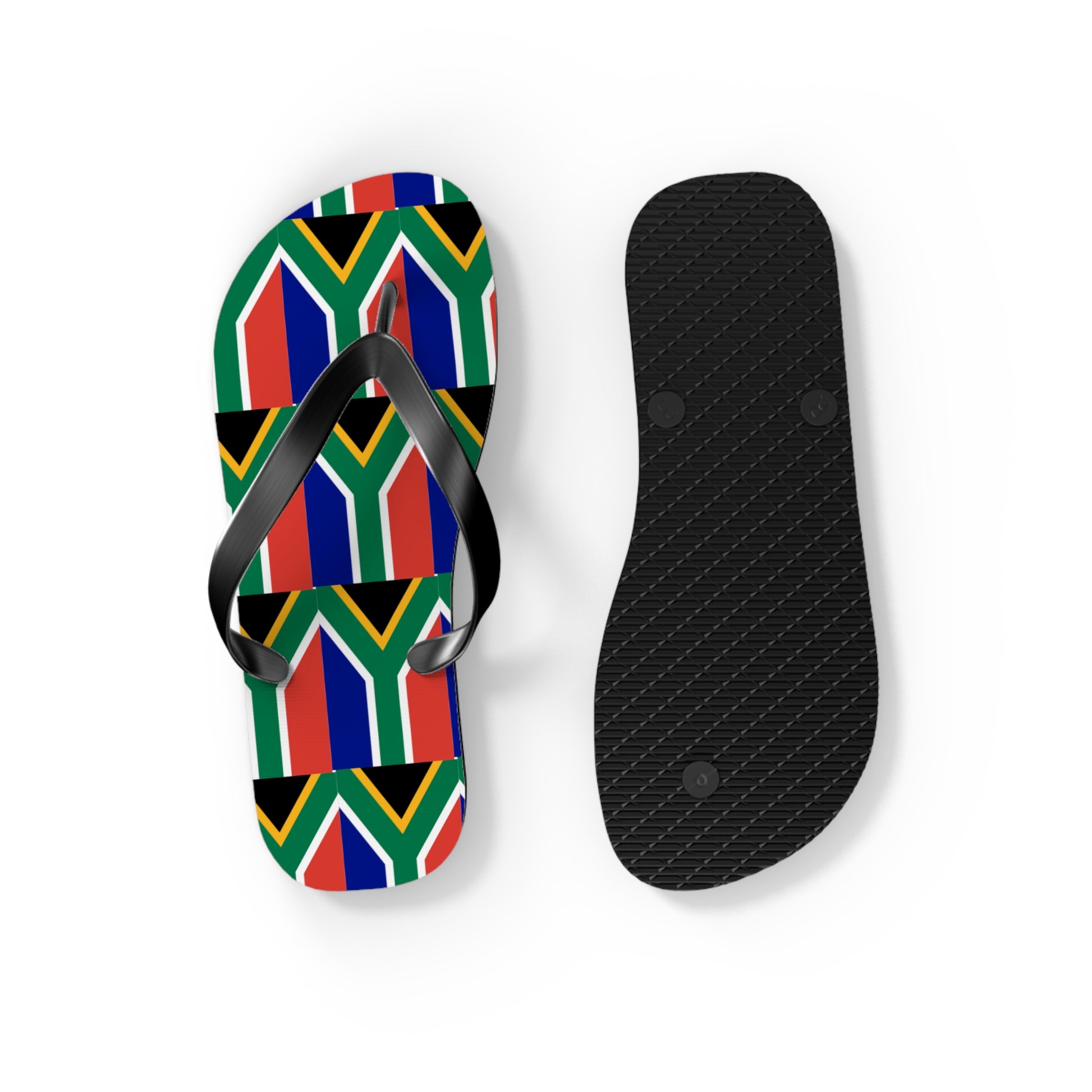 Flip Flops - South African Flag Design