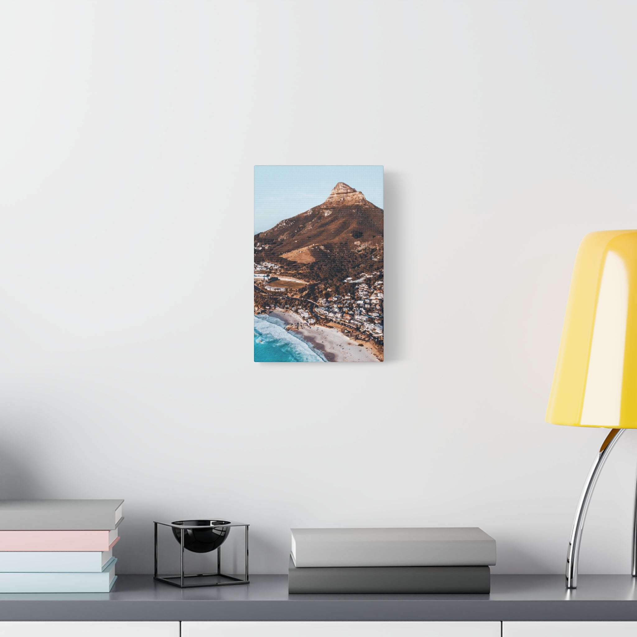 Canvas Print - Lions Head and Camps Bay Beach