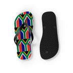 Flip Flops - South African Flag Design