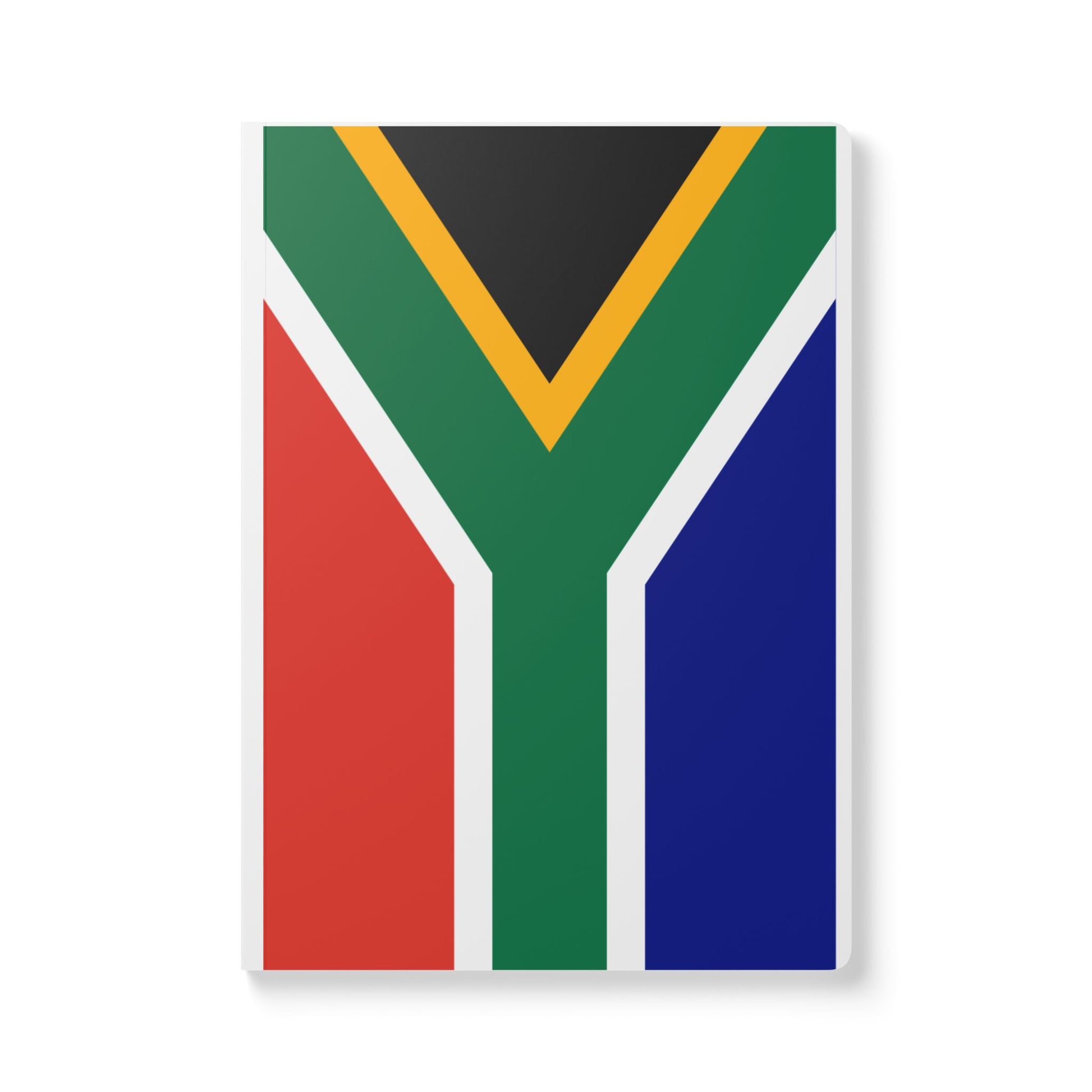 Softcover Journal - South African Flag Inside Prints Notebook