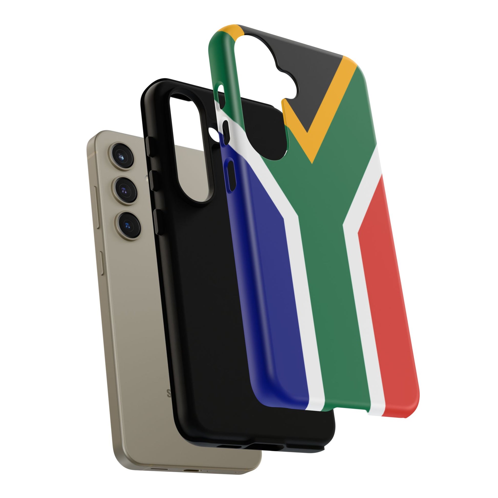 South African Flag Phone Case – Proudly Saffa, Fully Protected