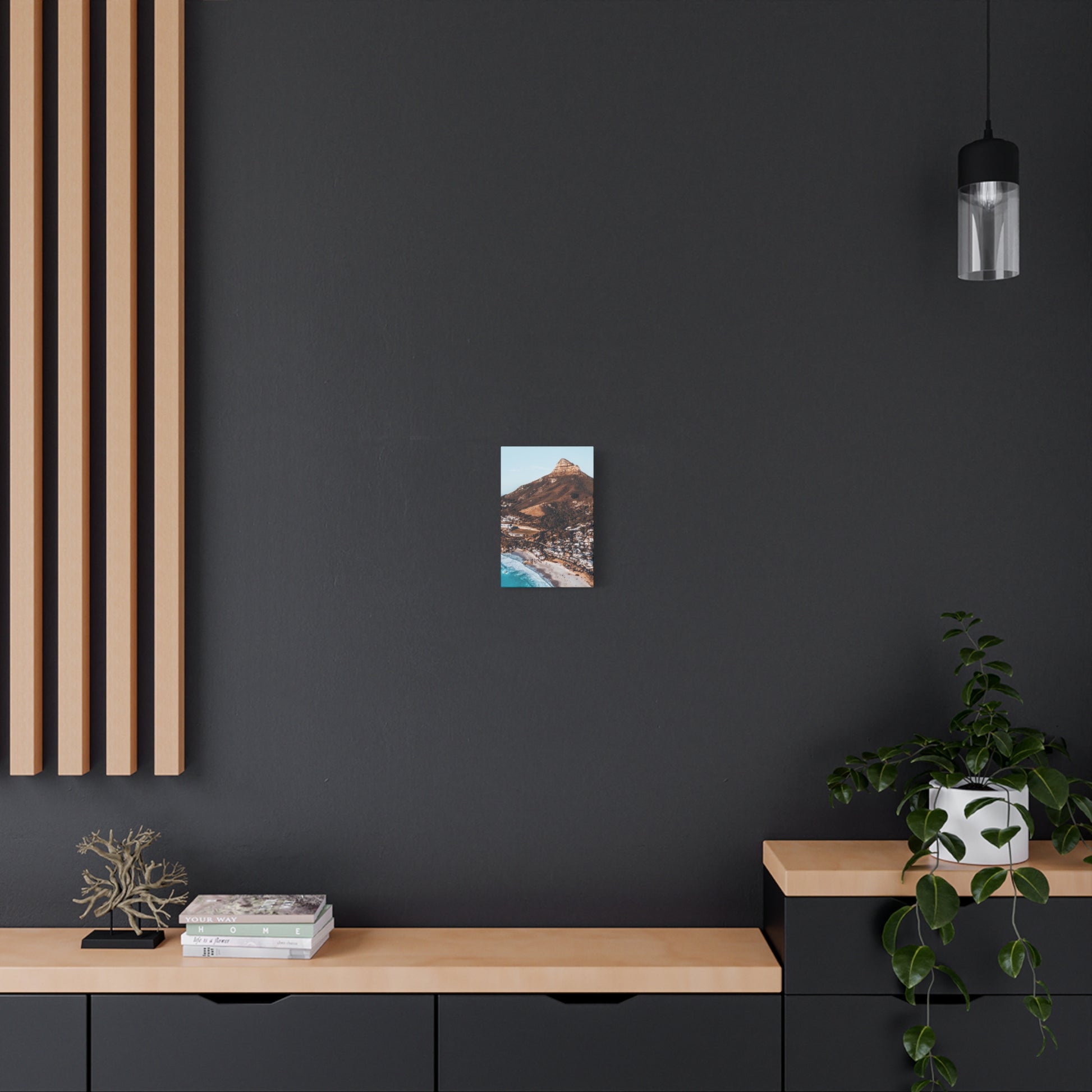 Canvas Print - Lions Head and Camps Bay Beach