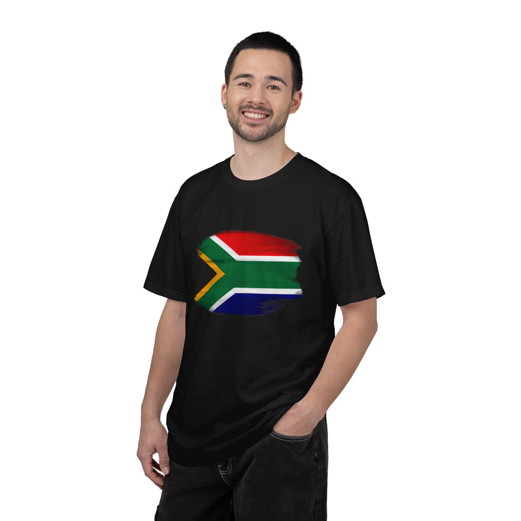 Copy of BRUSHSTROKE FIRE” BLACK TEE
