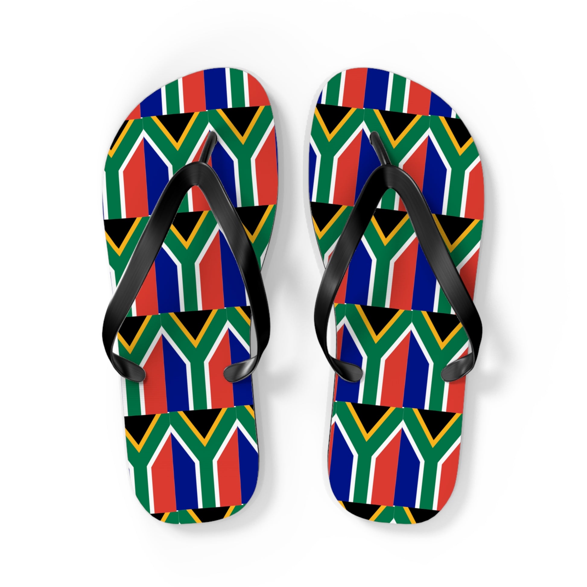Flip Flops - South African Flag Design