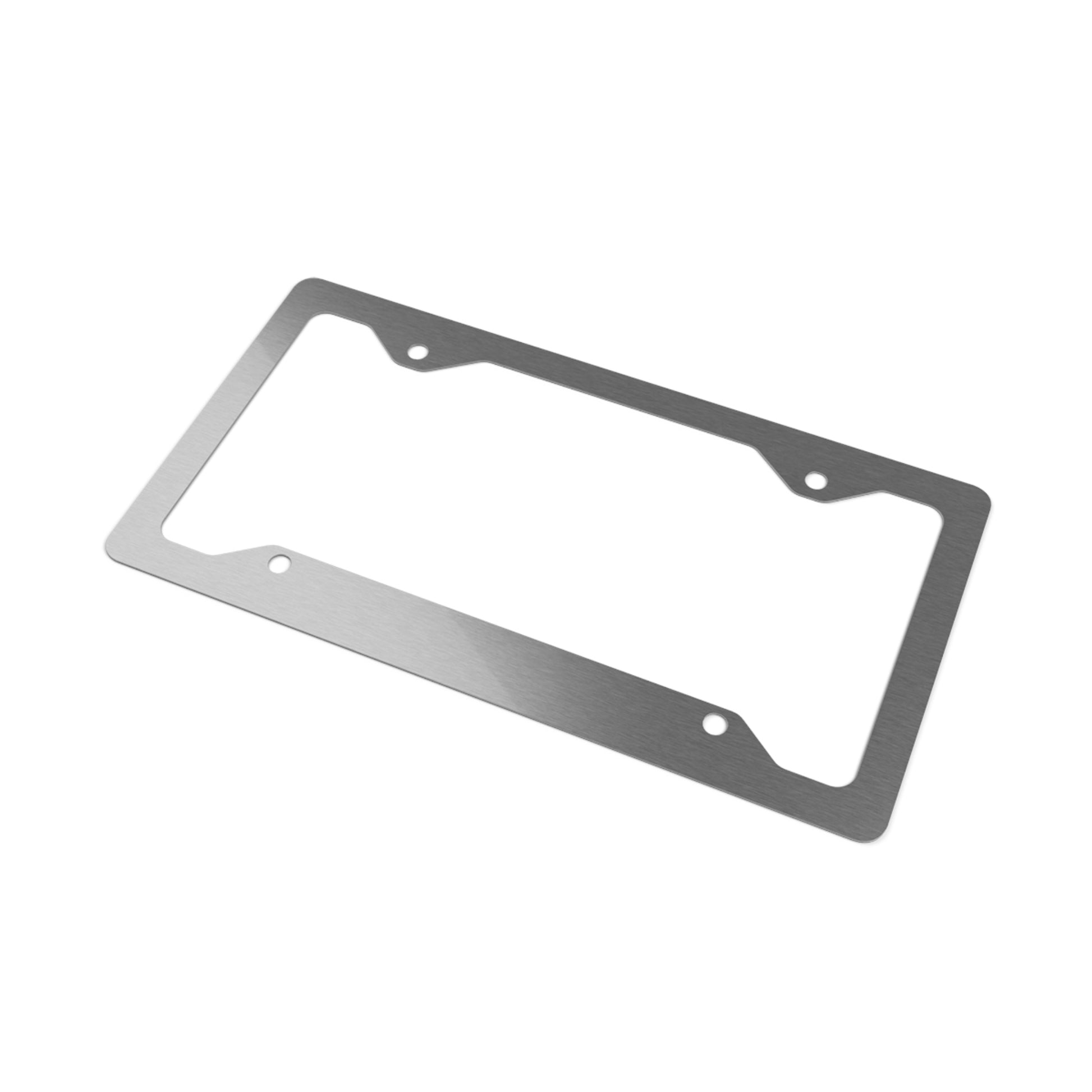 South African Flag Rugby Ball Metal License Plate Frame