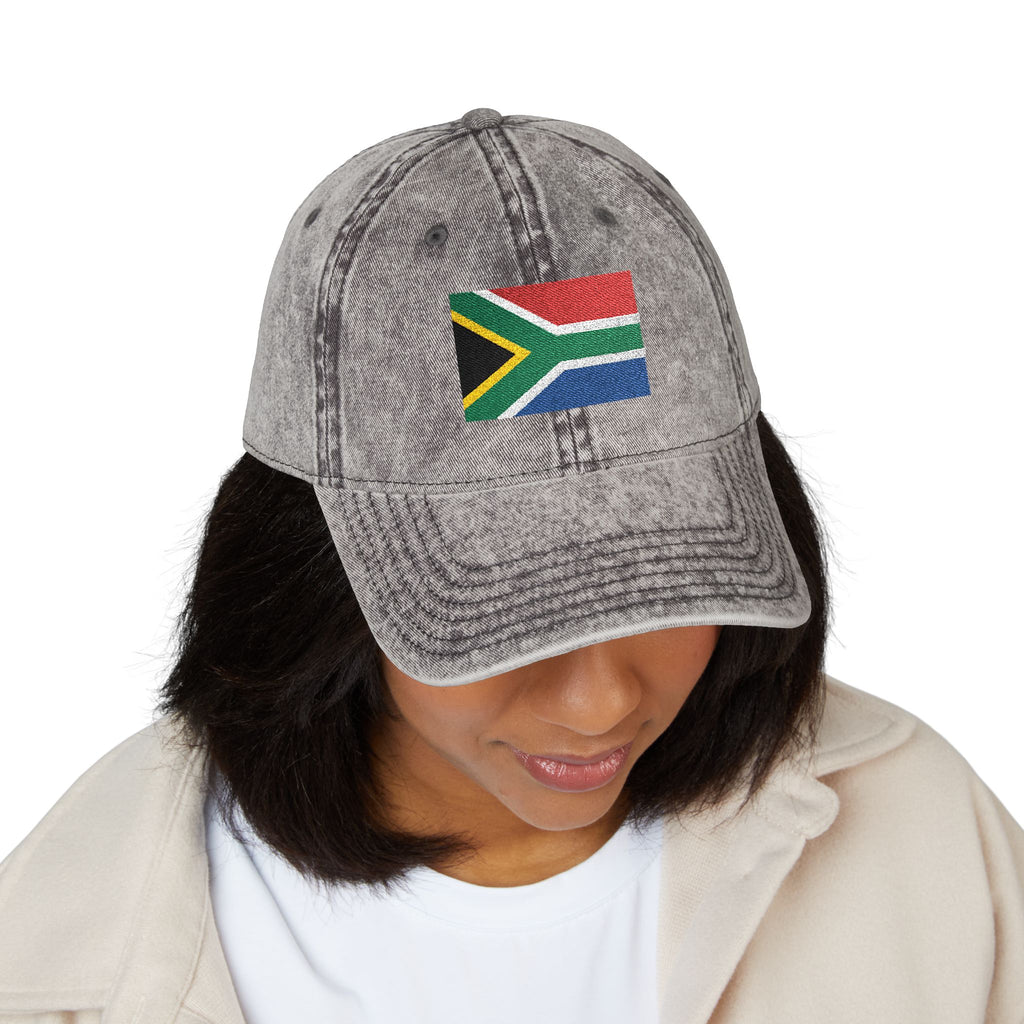 Title Options:  Vintage South Africa Flag Ca