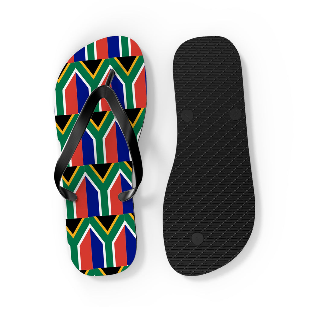 Flip Flops - South African Flag Design