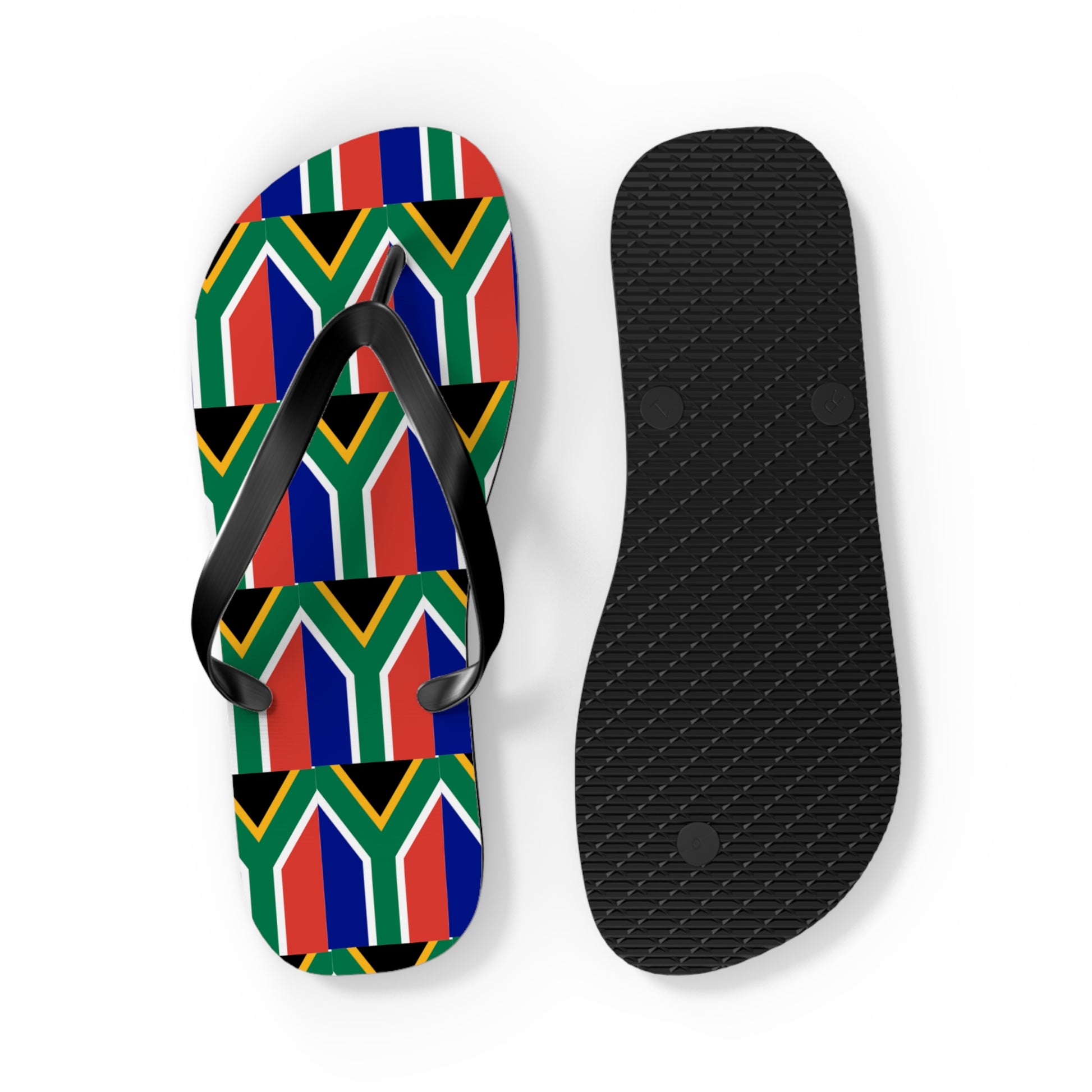 Flip Flops - South African Flag Design