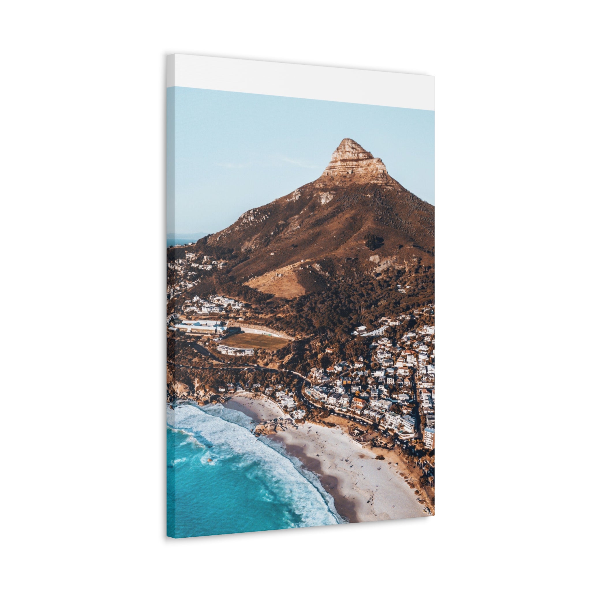 Canvas Print - Lions Head and Camps Bay Beach
