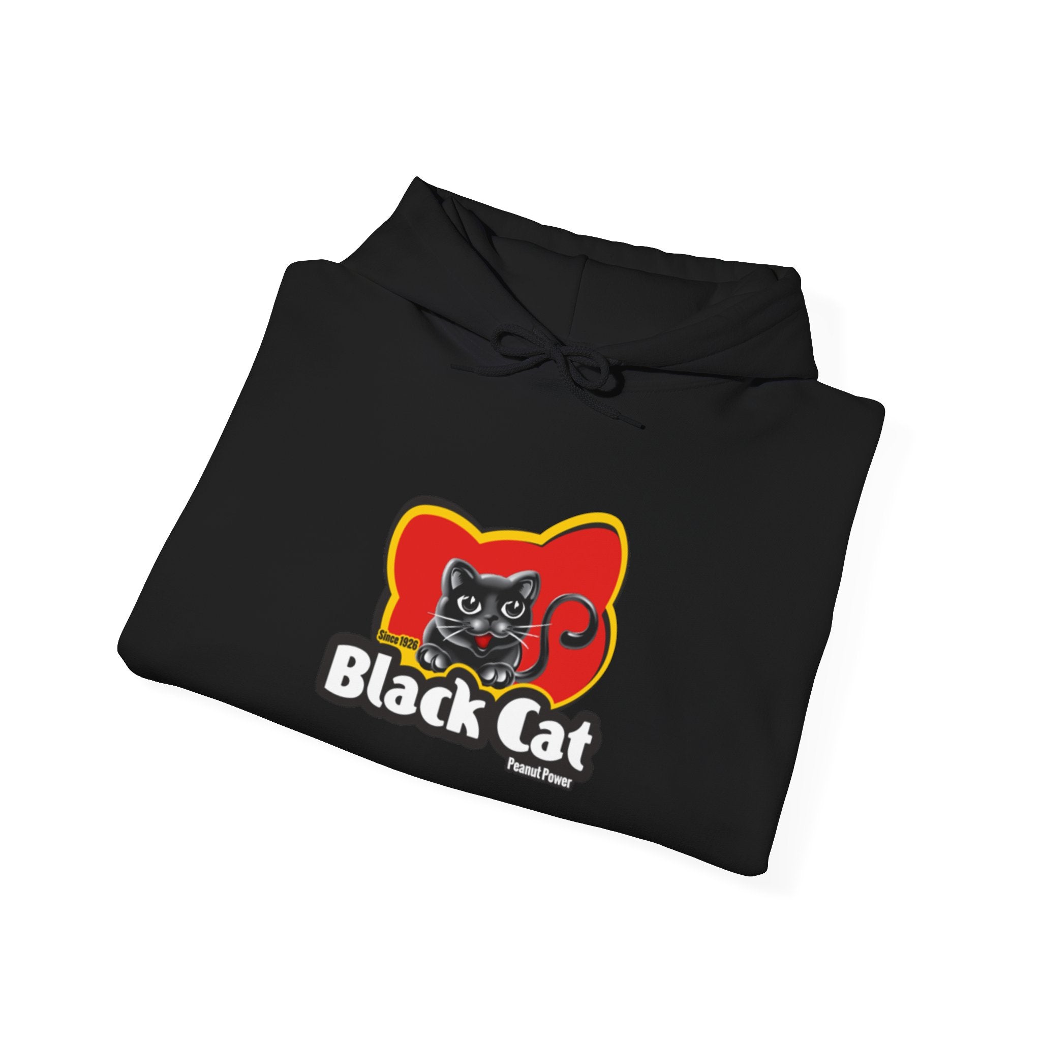 Black Cat Hoodie – The Legendary Saffa Peanut Butter Brand, Now in Hoodie Form