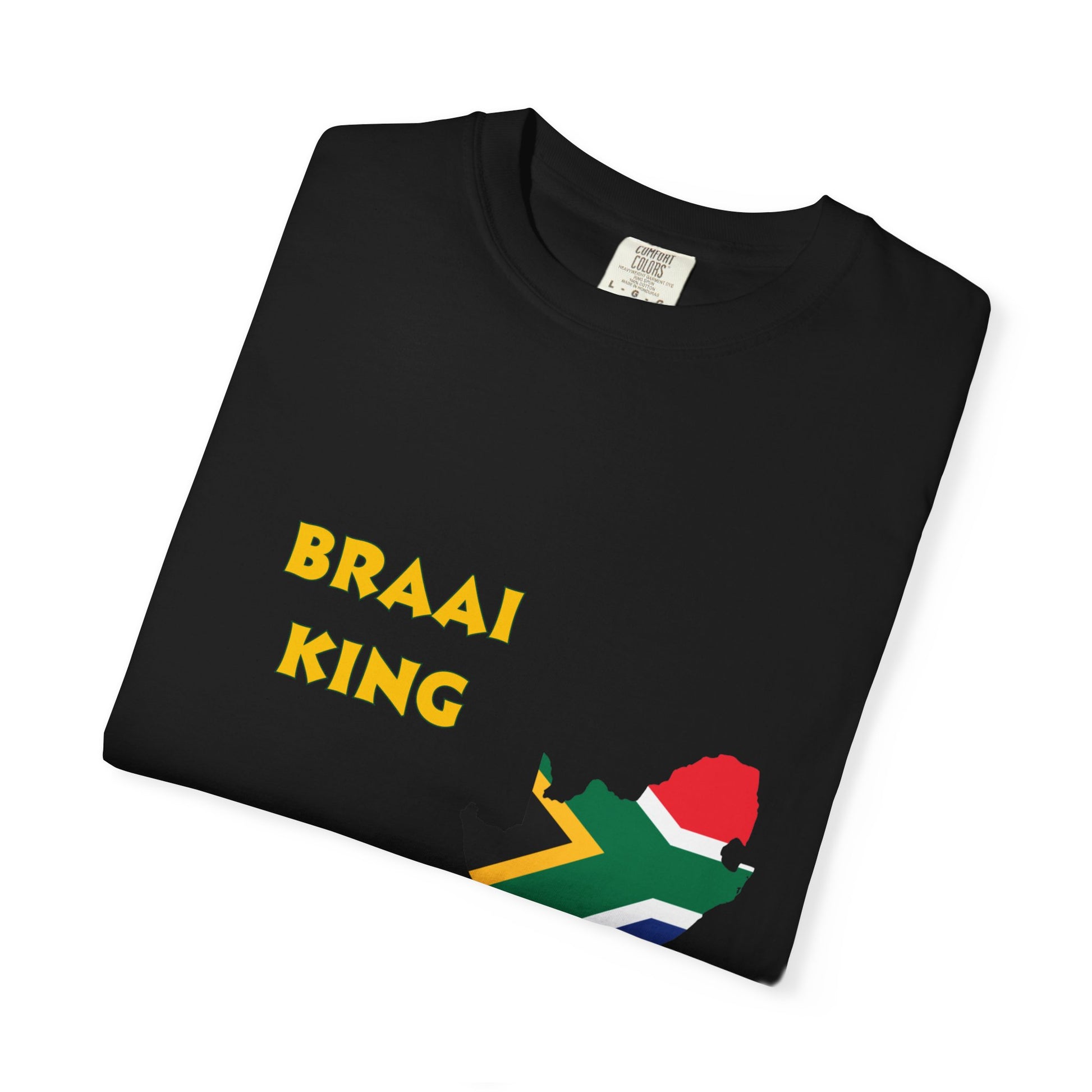 👑🔥 “Braai King” Saffa Tee – Rule the Fire, Rule the Day