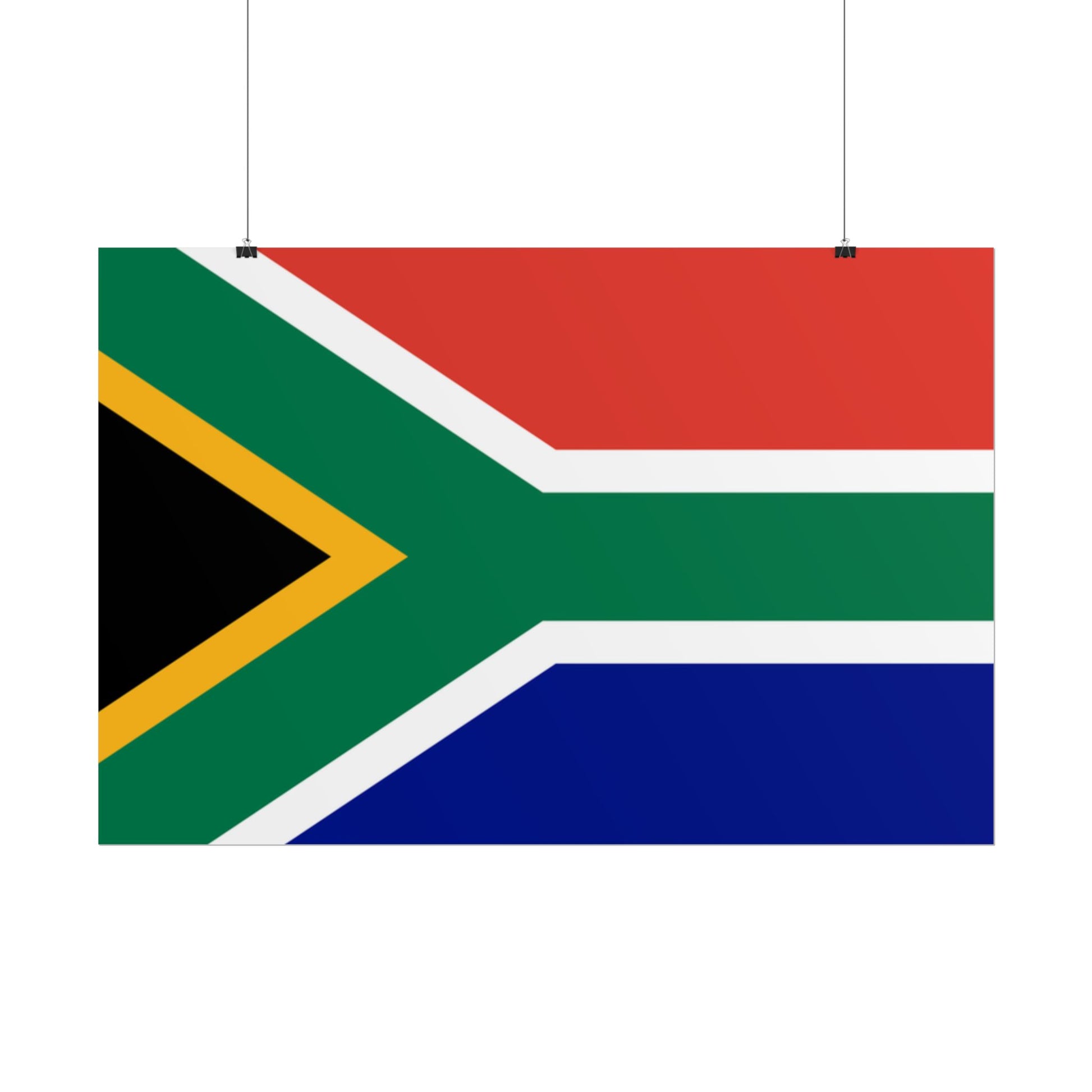 South African Flag Poster (Rolled Print)