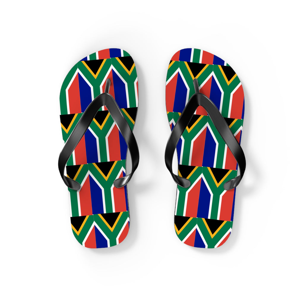 Flip Flops - South African Flag Design