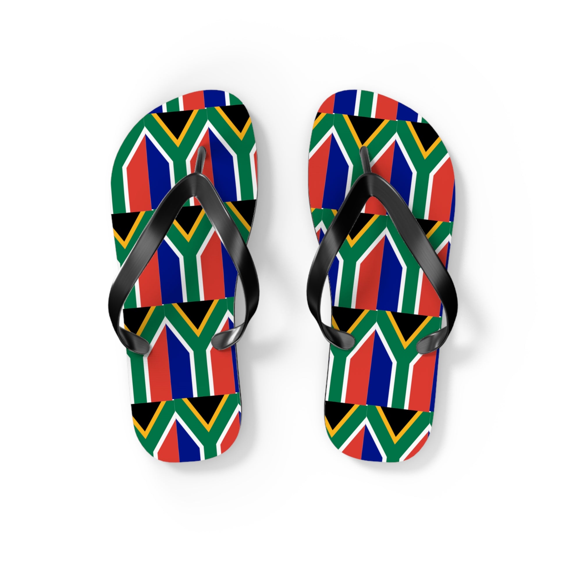 Flip Flops - South African Flag Design