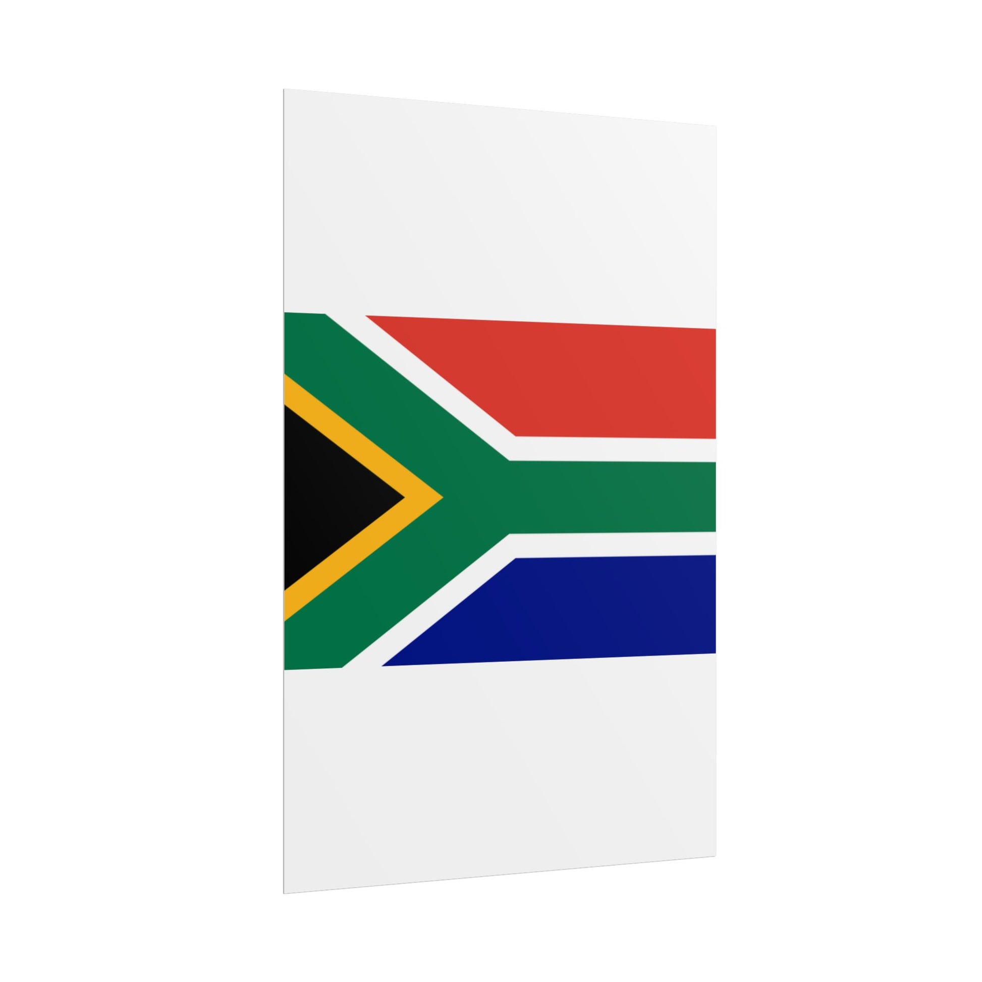 South African Flag Poster (Rolled Print)