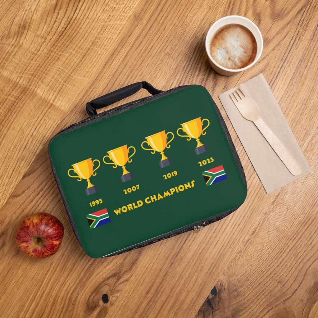 🏉 Go Bokke! Springbok Legacy Lunch Bag — 4-Time Champs, One Iconic Bag