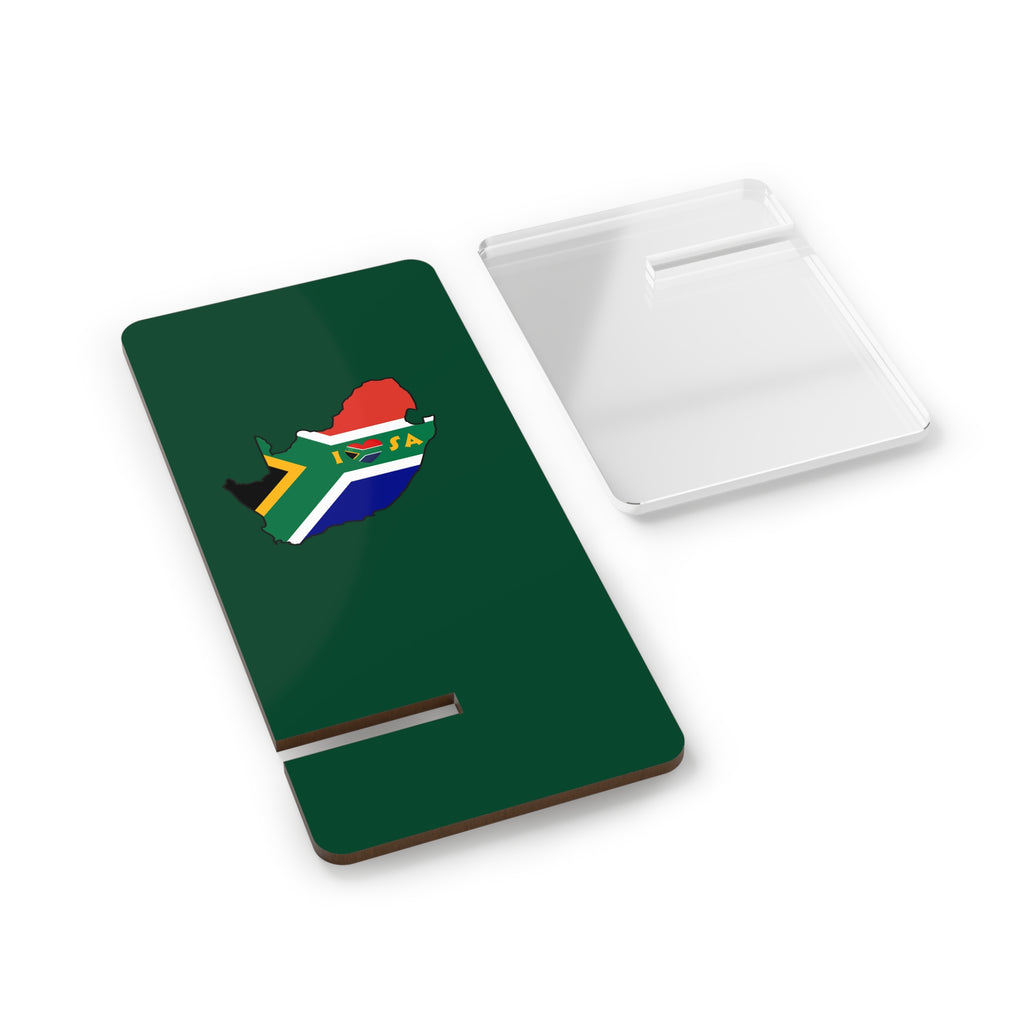 “I Love SA” Green Mobile Desk Stand