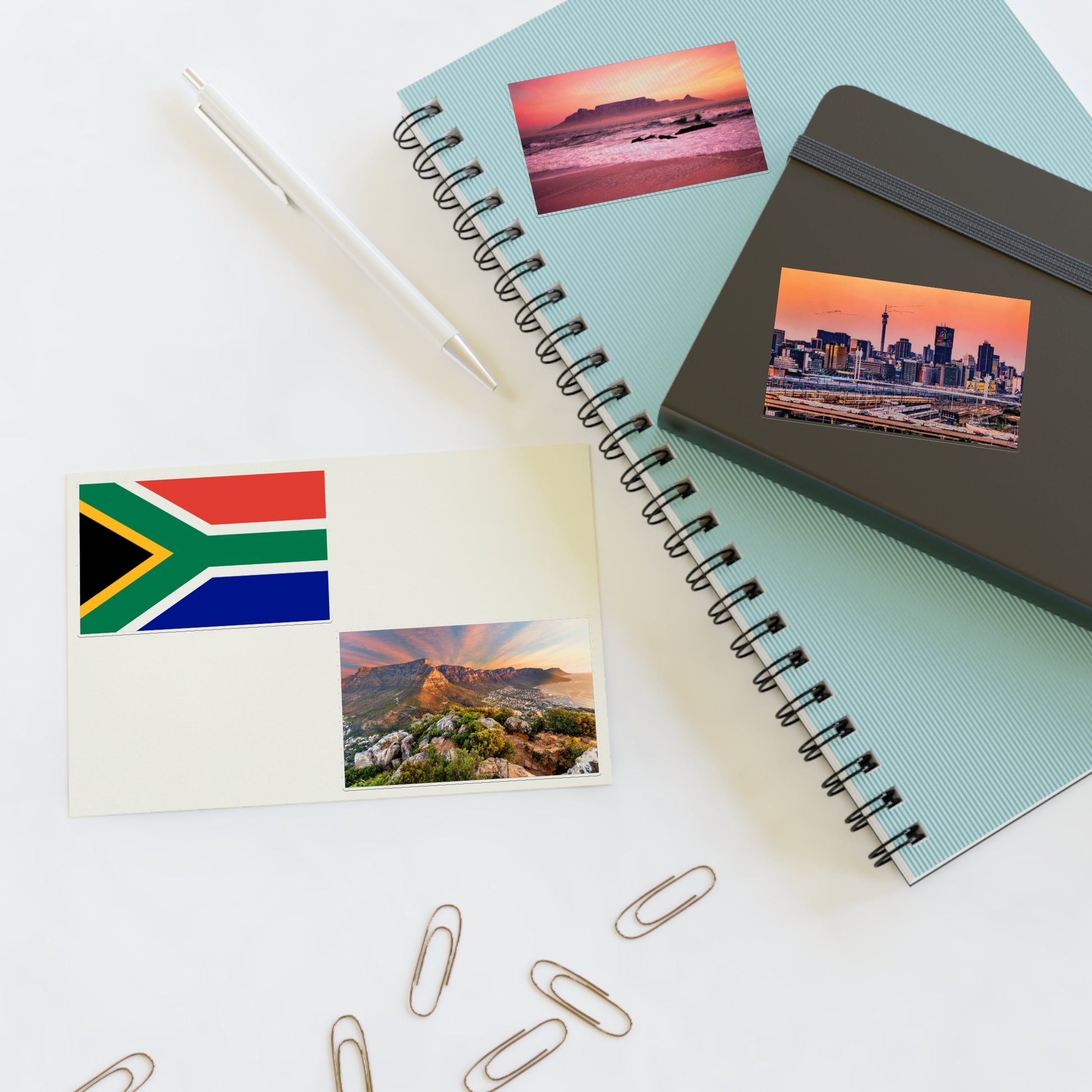 LEKKA Sticker Sheet – South Africa in 4 Frame