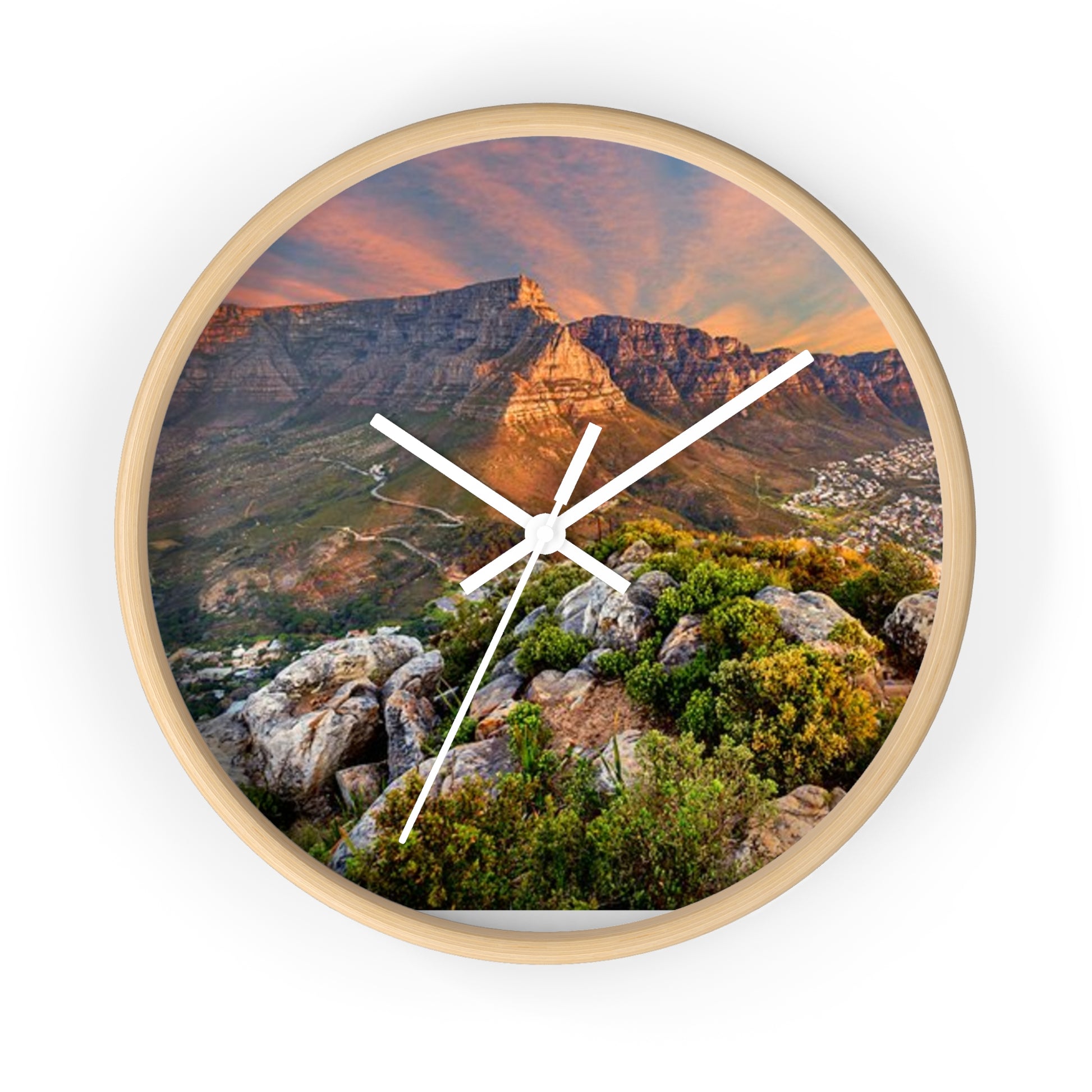 🕰️ Cape Town View Wall Clock