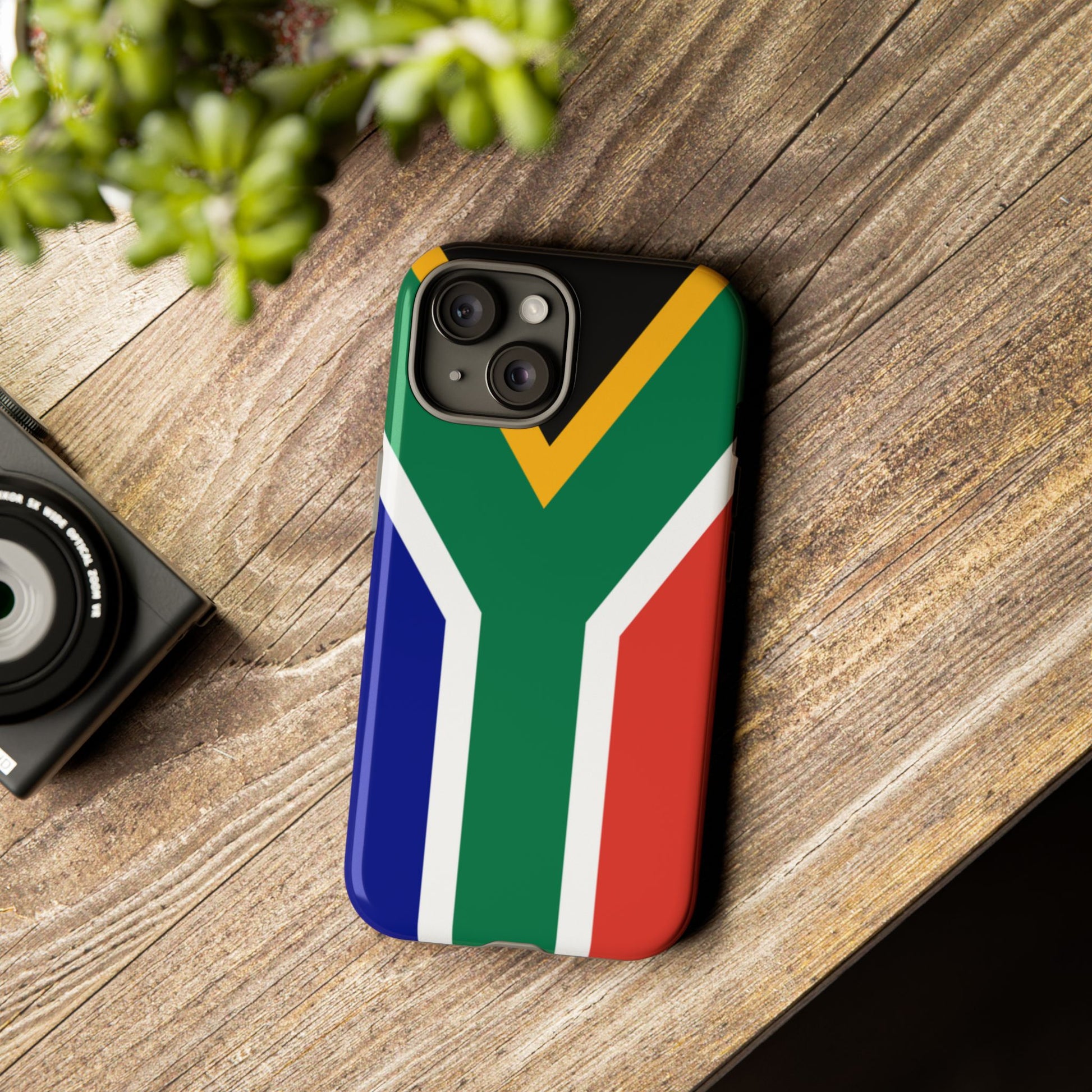 South African Flag Phone Case – Proudly Saffa, Fully Protected