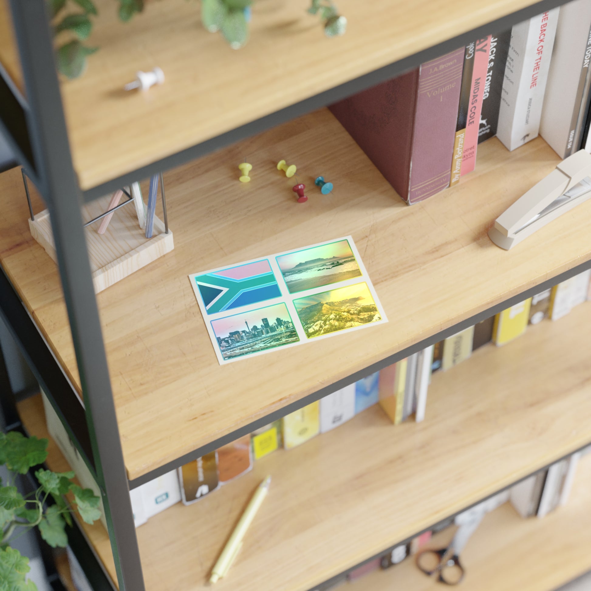 LEKKA Sticker Sheet – South Africa in 4 Frame