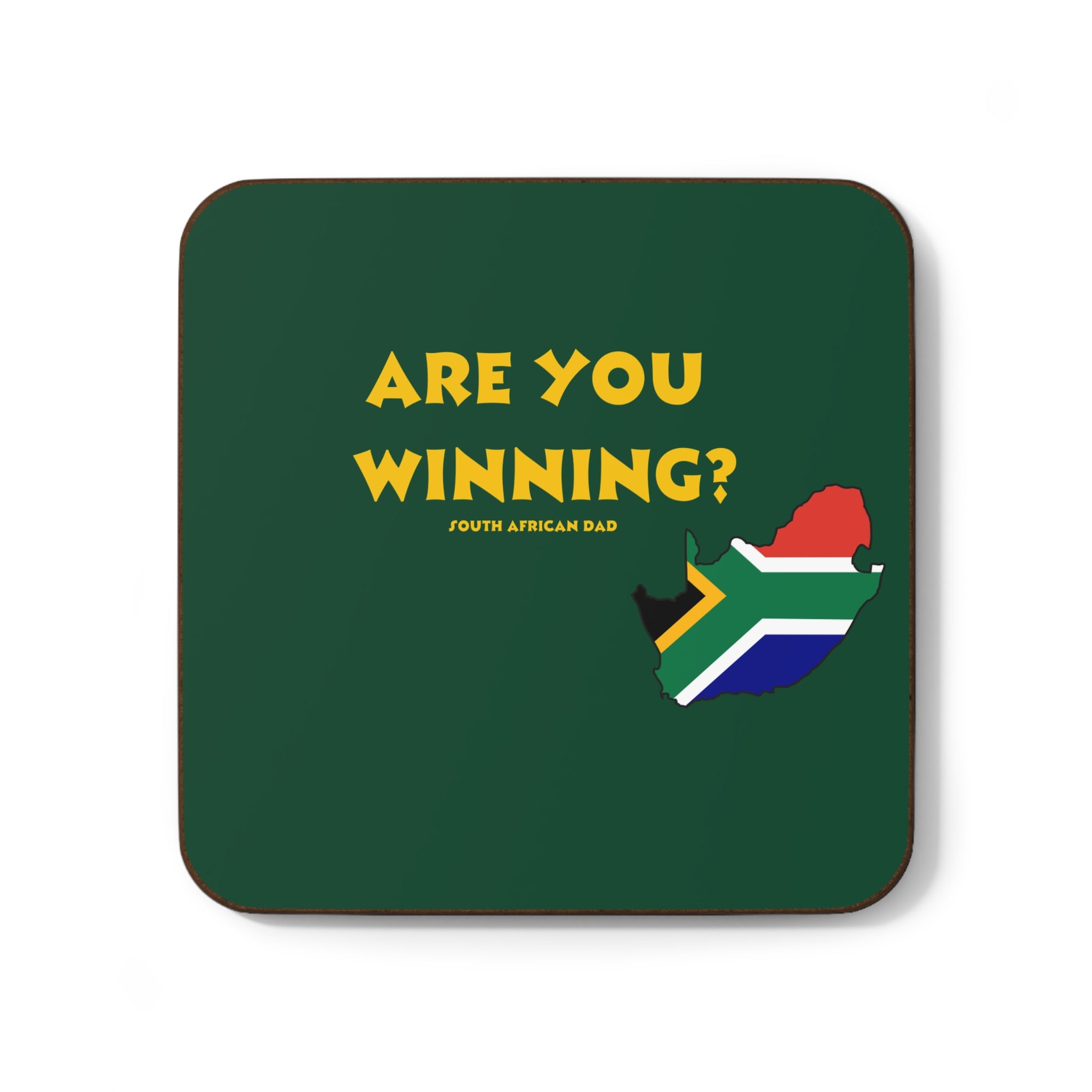 Are You Winning?” Saffa Dad Coaster