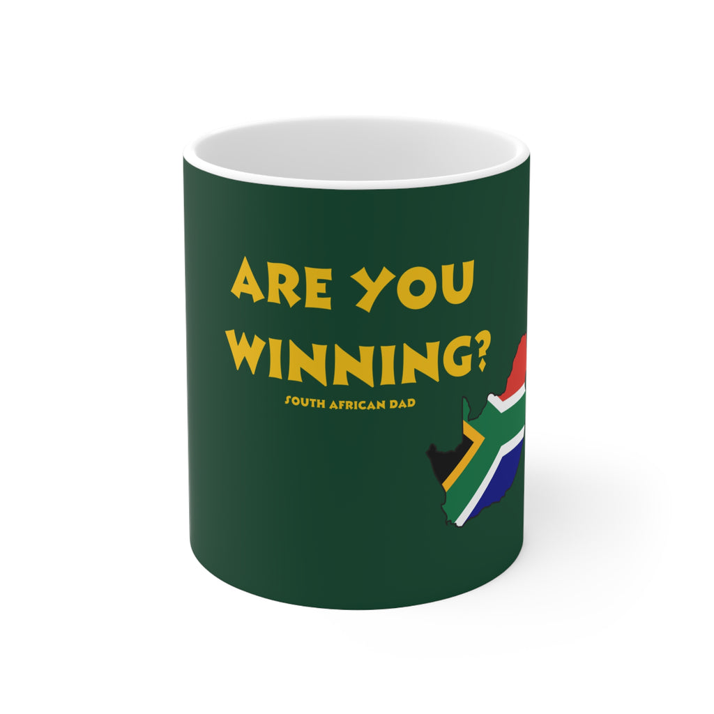 “Are You Winning?” Saffa Dad Coffee Mug