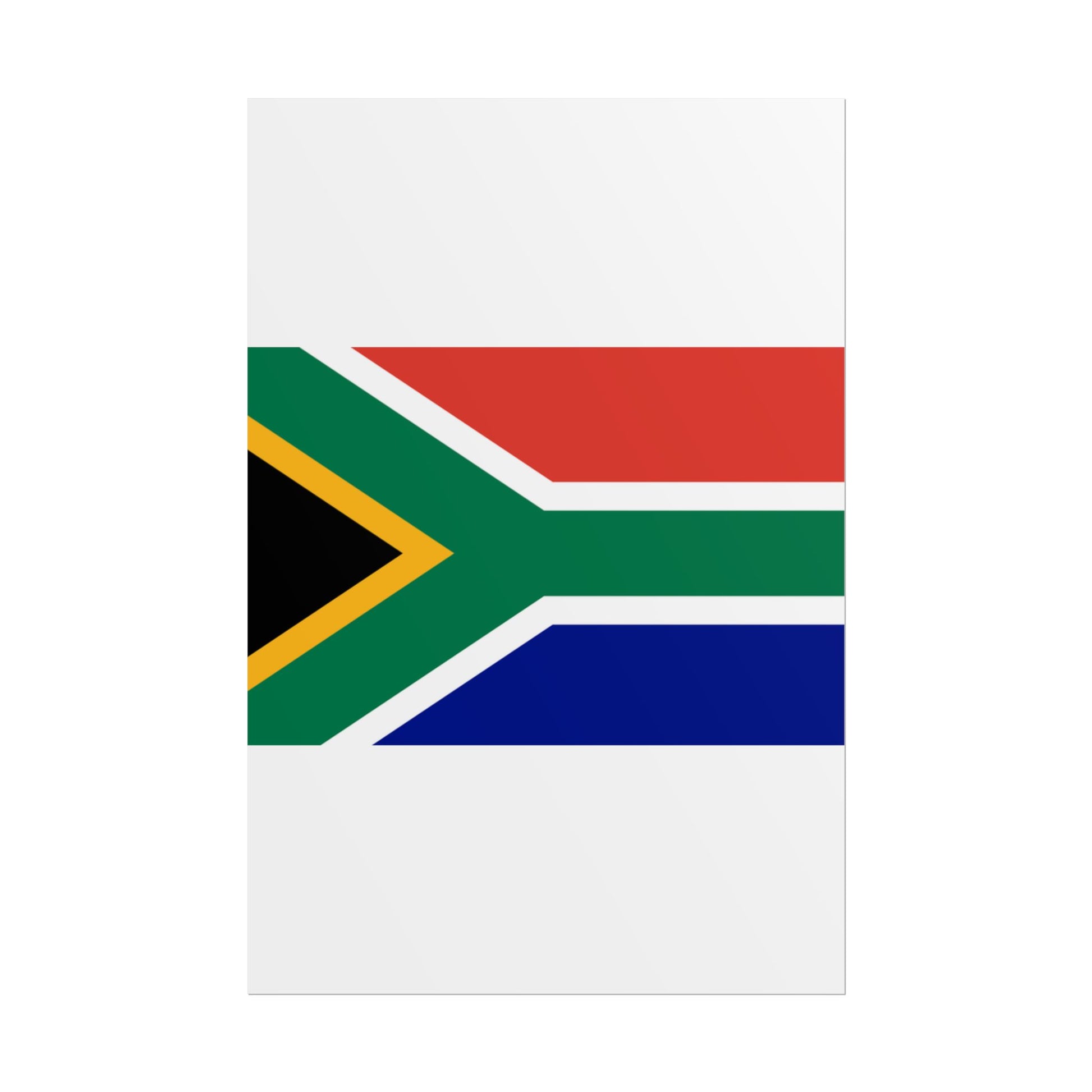 South African Flag Poster (Rolled Print)