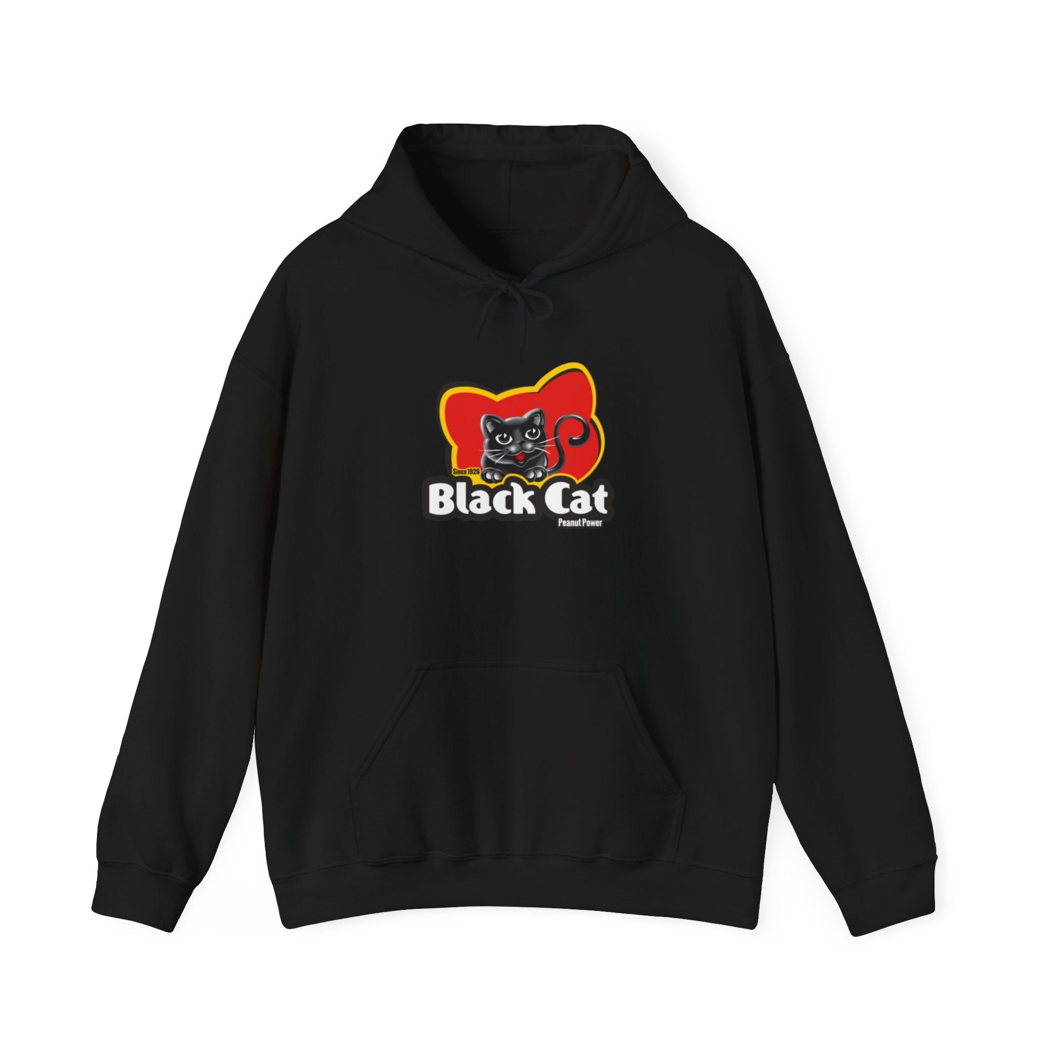 Black Cat Hoodie – The Legendary Saffa Peanut Butter Brand, Now in Hoodie Form