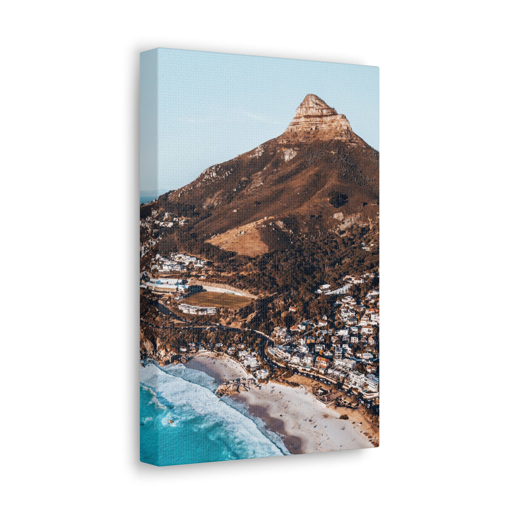 Canvas Print - Lions Head and Camps Bay Beach