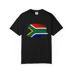 Copy of BRUSHSTROKE FIRE” BLACK TEE