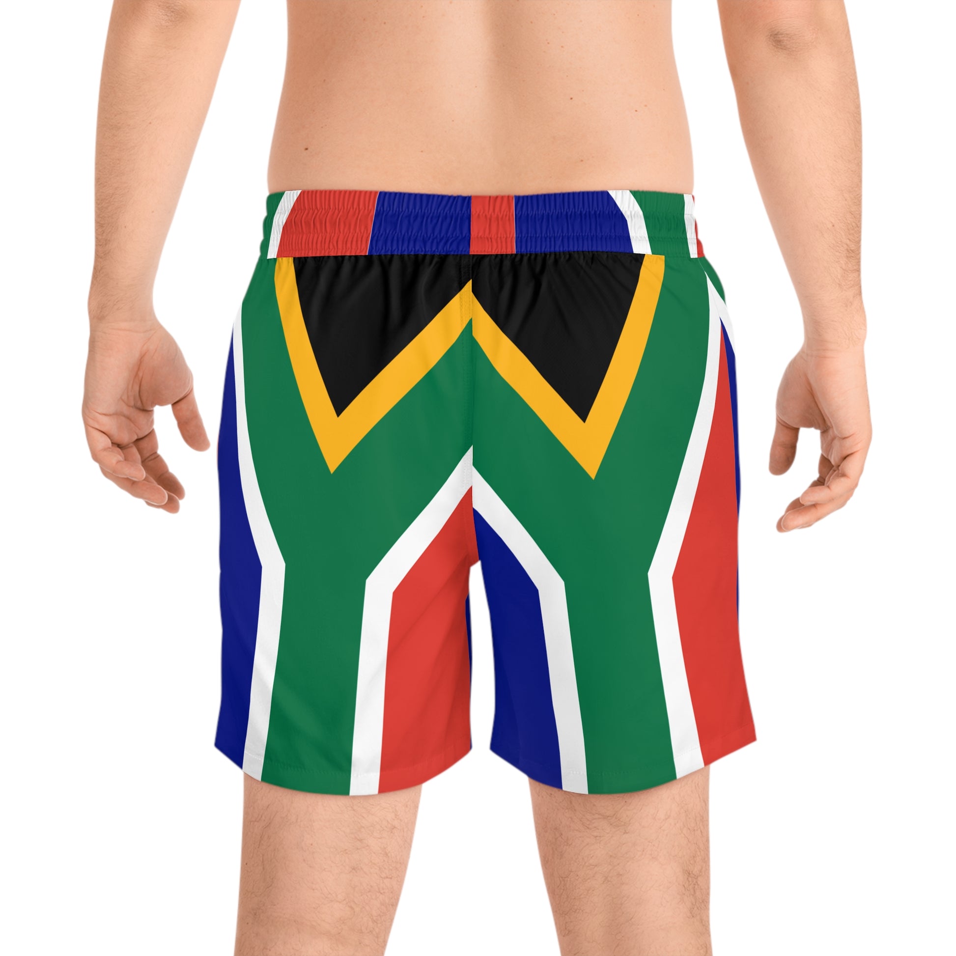 Swim Shorts - South Africa Flag Design