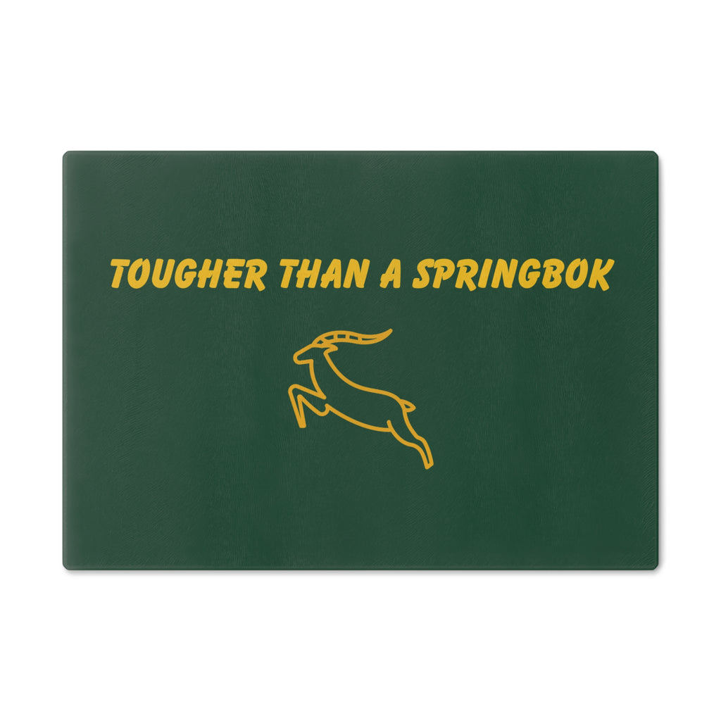 🟢🟡 “Tougher Than a Springbok” Cutting Board
