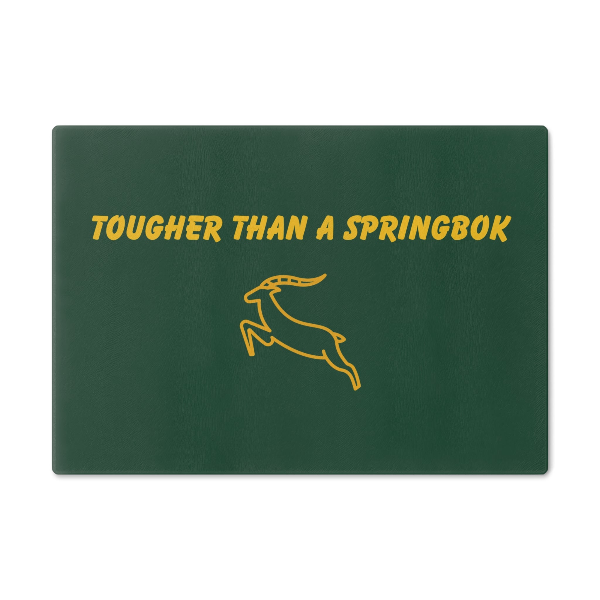 🟢🟡 “Tougher Than a Springbok” Cutting Board