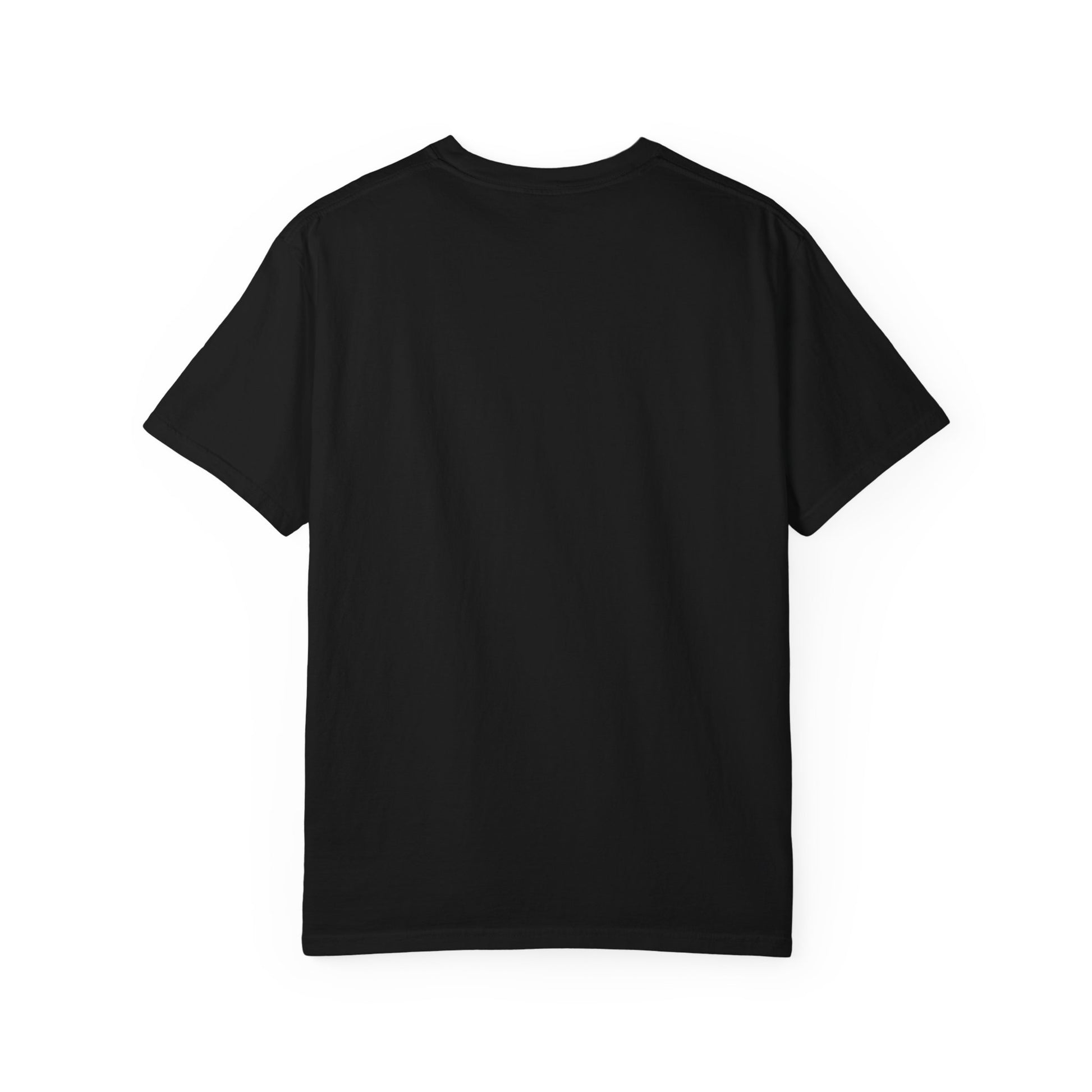 BRUSHSTROKE FIRE” BLACK TEE