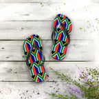 Flip Flops - South African Flag Design
