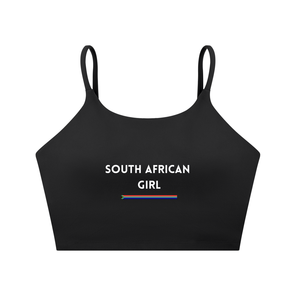 'South African girl' Yoga Sports Bra
