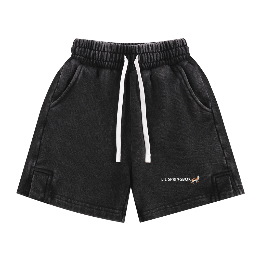 Lil Springbok Washed Kids' Shorts